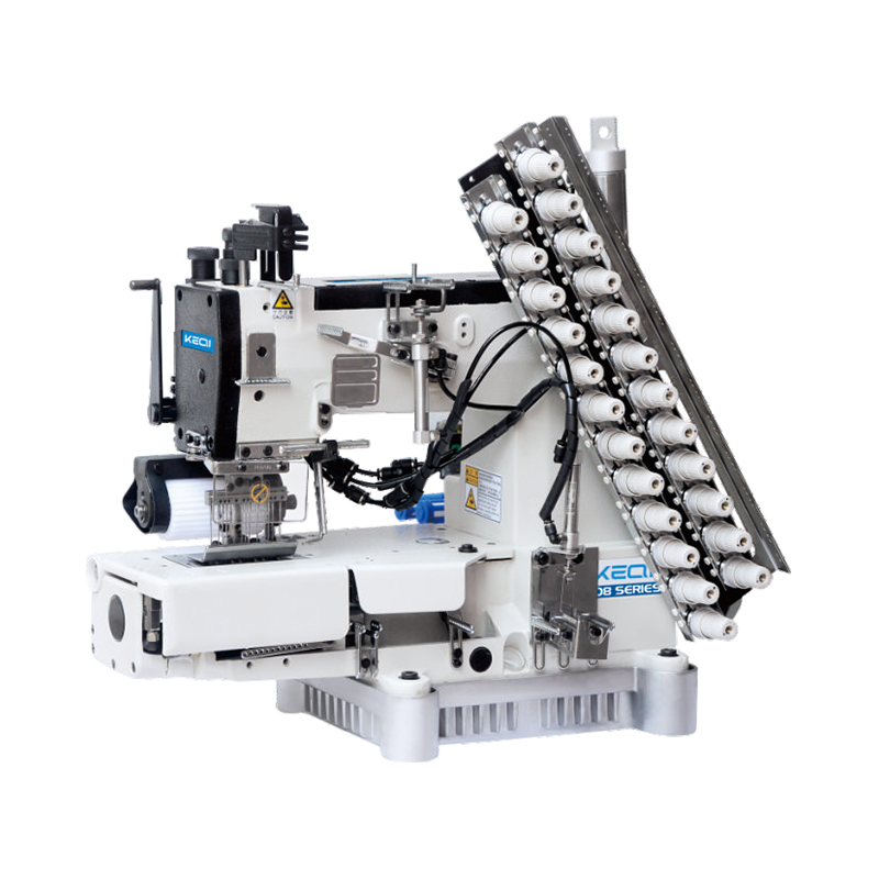 KQ-008-13032P 13自动剪线多针机 13 needles cylinder bed chain stitch machine(with auto trimmer)