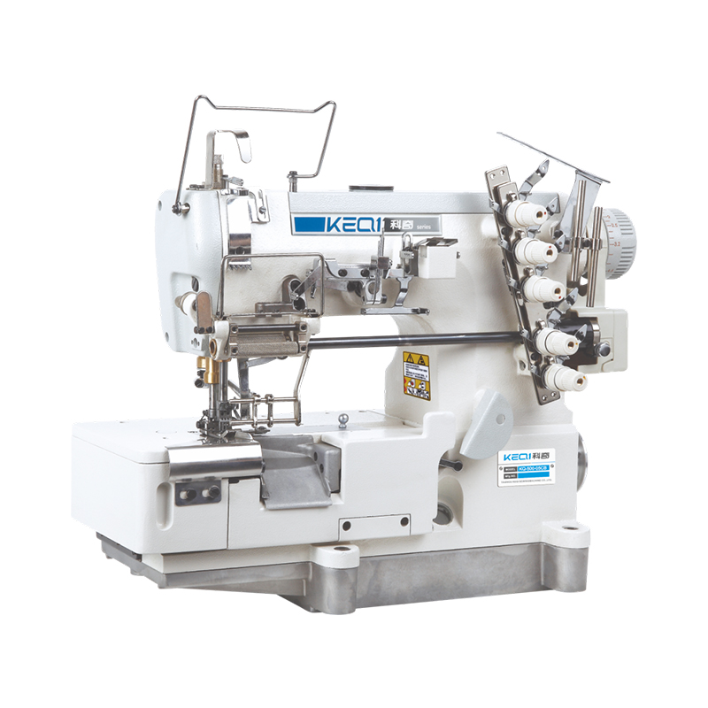 KQ-500-05CB上花边松紧用绷缝机High-speed interlock sewing machinewithloosening and tightening laces
